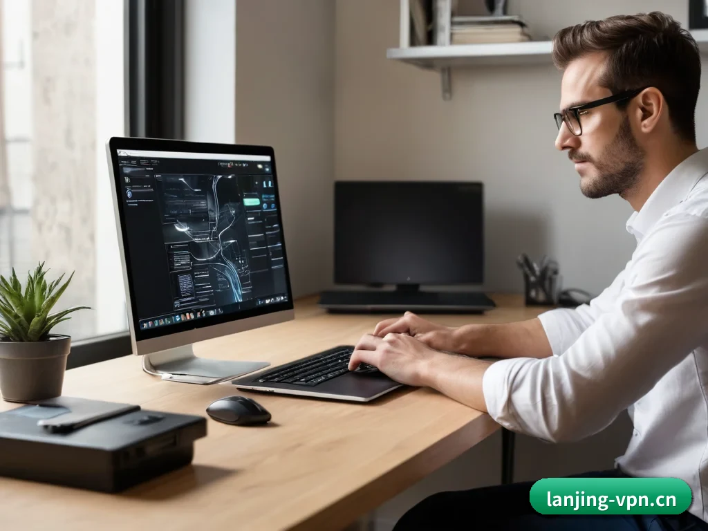 蓝鲸VPN APP 界面